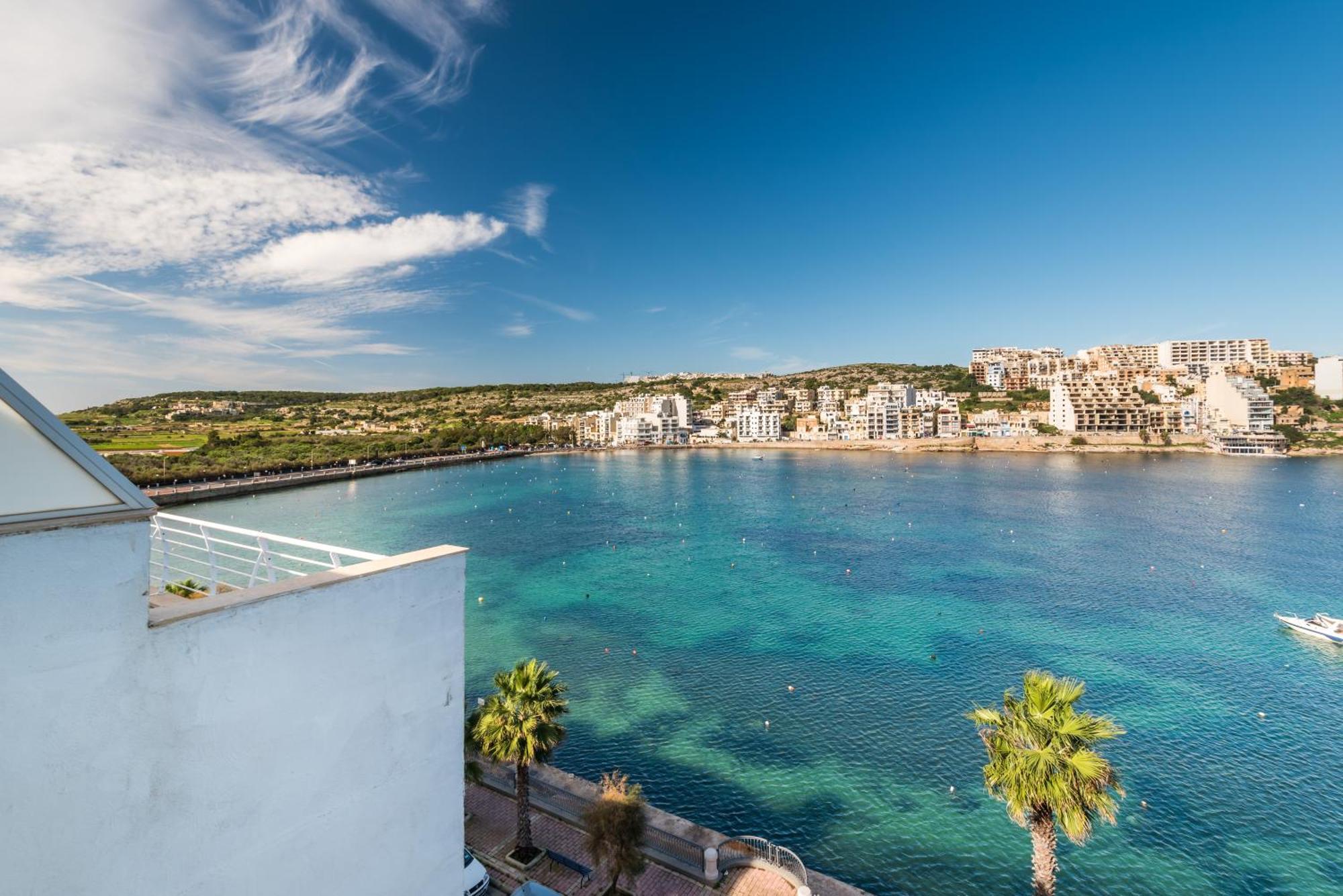 סיינט פול ביי Blue Harbour 2 Bedroom Seafront Apartments With Stunning Seaviews - By Getawaysmalta מראה חיצוני תמונה